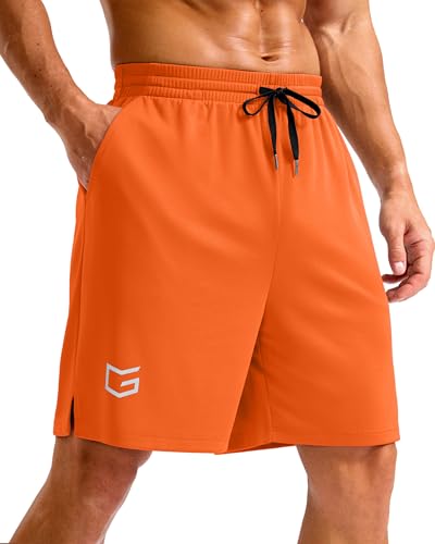 Image of G Gradual Men's Athletic Workout Shorts with Pockets 5 inch /7 inch /9 inch Lightweight Quick Dry Gym Basketball Running Shorts for Men