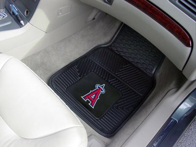 MLB - Los Angeles Angels Heavy Duty Car Mat Set - 2 Pieces