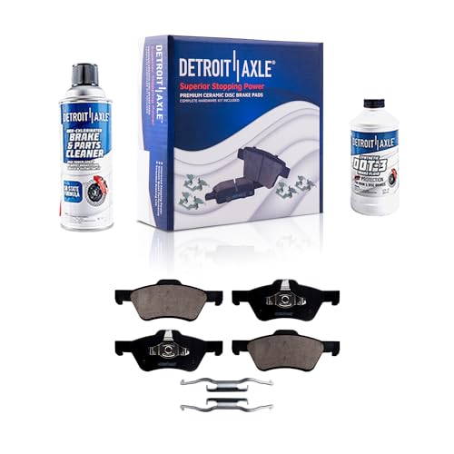 Image of Detroit Axle - Front Brake Pads for 2005-2010 Ford Escape Mercury Mariner