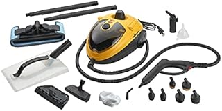 Wagner Spraytech 0282014 915e On-Demand Steam Cleaner & Wallpaper Removal, Multipurpose Power Steamer, 18 Attachments Included (Some Pieces Included in Storage Compartment)