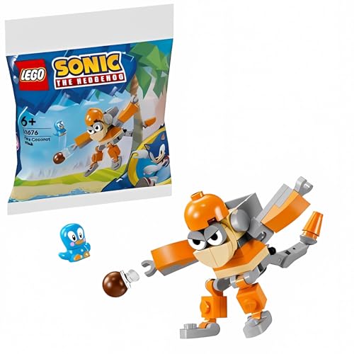 Lego Polybag Sonic - Attacco Con Le Noci Di Cocco Di Kiki 30676