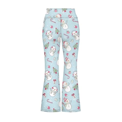 Image of Girls Flare Leggings Cute Bell Bottoms for Teen Girls Wide Leg Sweatpants for 5-14 T