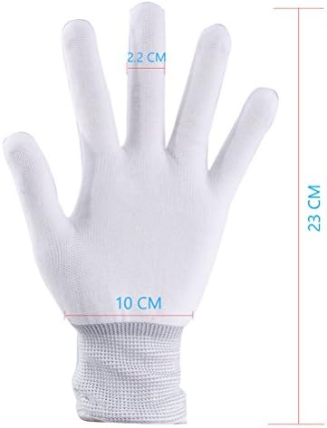 Vicloon LED Flashing Rave Gloves Finger Light Gloves with Multi Modes, Colorful Light Up Warm Gloves for Zoom Themed Night Party Festivals Halloween Christmas