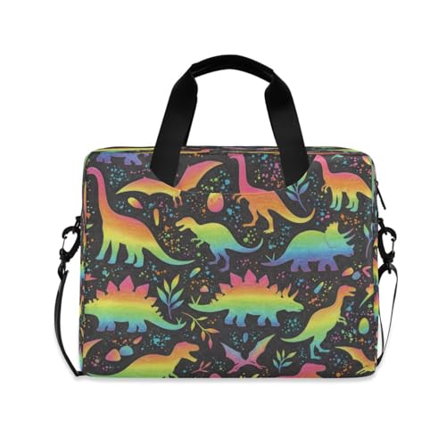 Bolso para laptop con diseño de dinosaurios miniatura 1