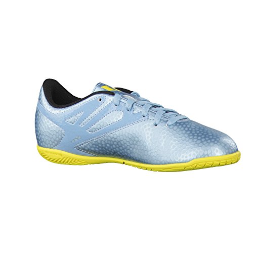 adidas Messi 15.4 In J - Botas para niño, Color Azul/Amarillo/Negro, Talla 36