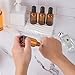 RAMFIYN 3 Pack Amber Roller Bottles for Oils 30ml Refillable Roller Ball Applicator for Travel Glass Roller Bottles with Filling Tool Set and Label