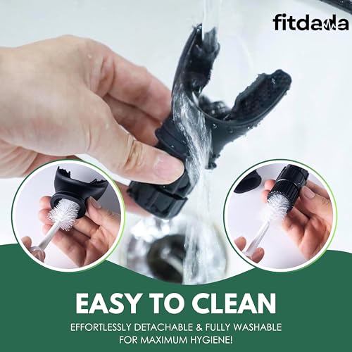 Image of FitDaDa Lungs Exercise Equipment - Breathing Trainer,Breathing Exercise Machine,and Lung Exercise Device for Enhanced Respiratory Health,Lung Strengthening,Sports Performance & Wellness|Easy to Clean