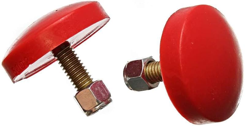 Batente de suspensão traseiro de baixo perfil Energy Suspension 9.9102R em poliuretano – Pacote com 2