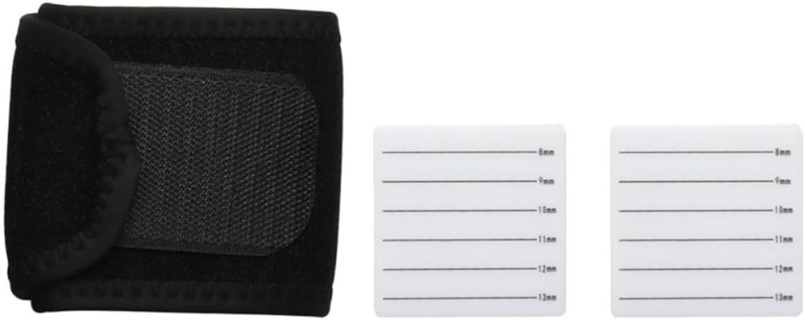 2pcs Eyelash Extension Hand Pallet with Adjustable Wrist Strap