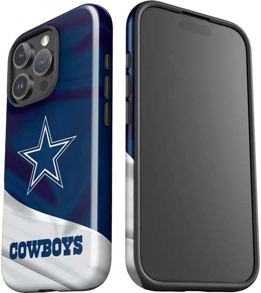 Skinit Impact Phone Case Compatible with iPhone 16 Pro - Officially Licensed NFL Dallas Cowboys Design