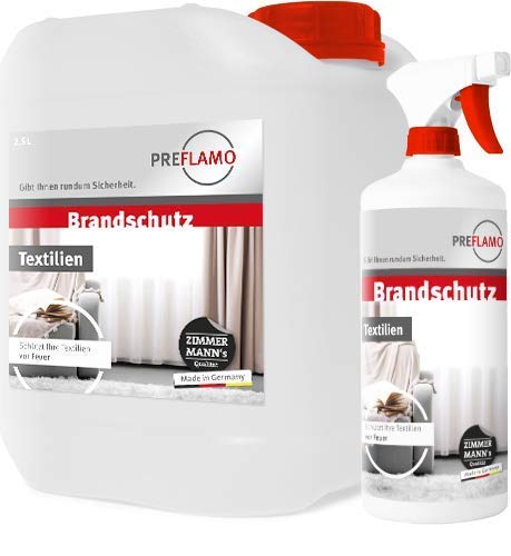Brandvertragend impregneer Textiel Papier Karton 1Liter - Velvet Veiligheid