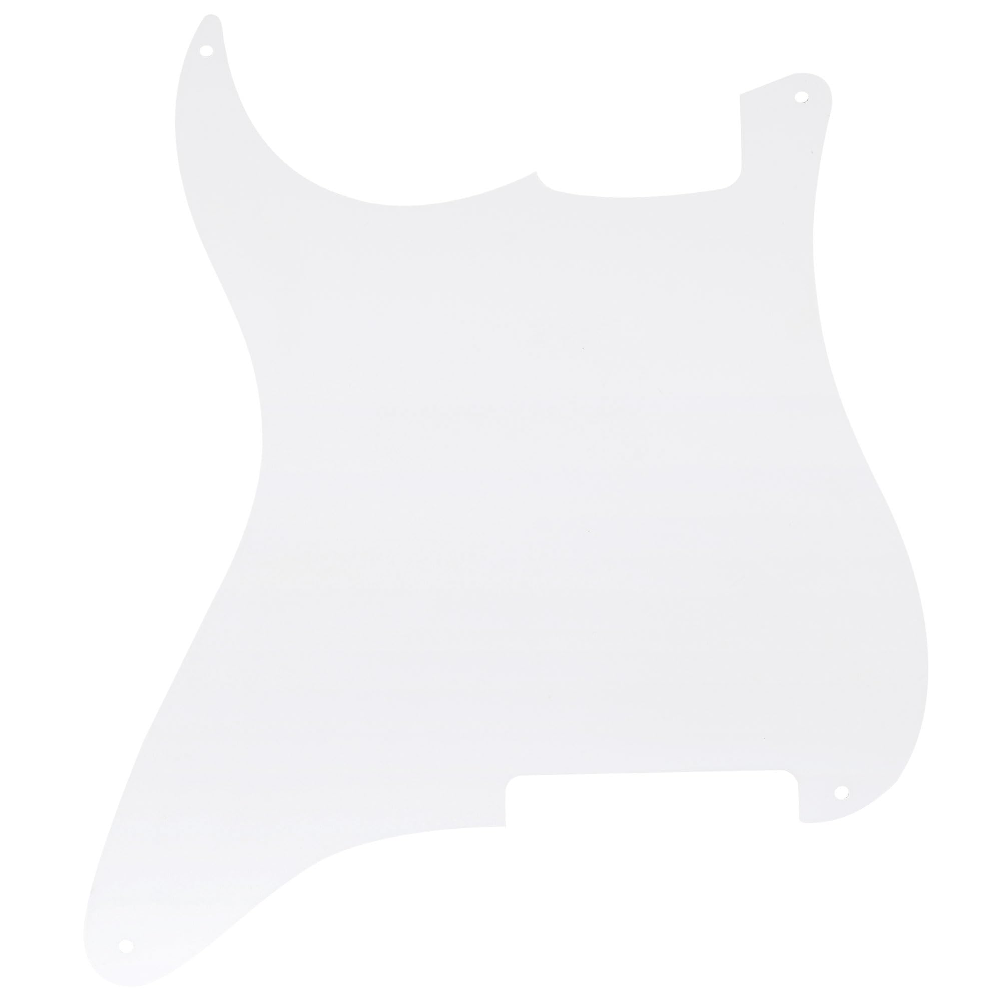 Amazon.co.jp: Musiclily Pro 4穴ストラトピックガード材 穴無し Strat