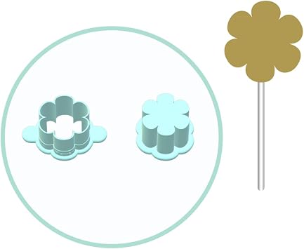 Flower Cake Pop Mold | Single or Multi-popper Single Cake Pop Mold