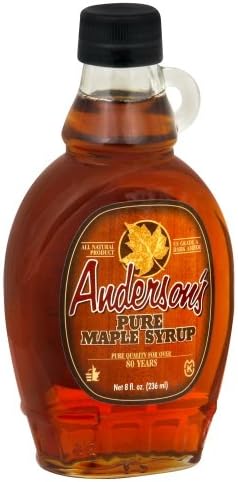 Ander Pure Maple Syrup, 8 Oz (Case of 6)