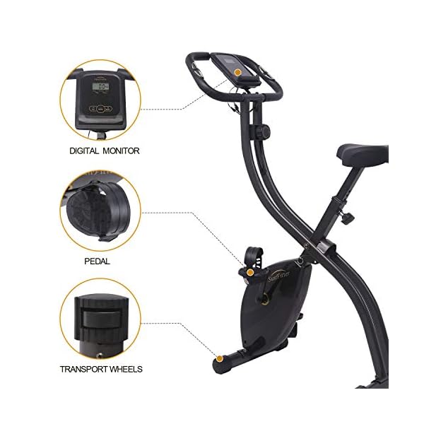 SunFitter Exercise Bike Upright Cycling Bike Home Use