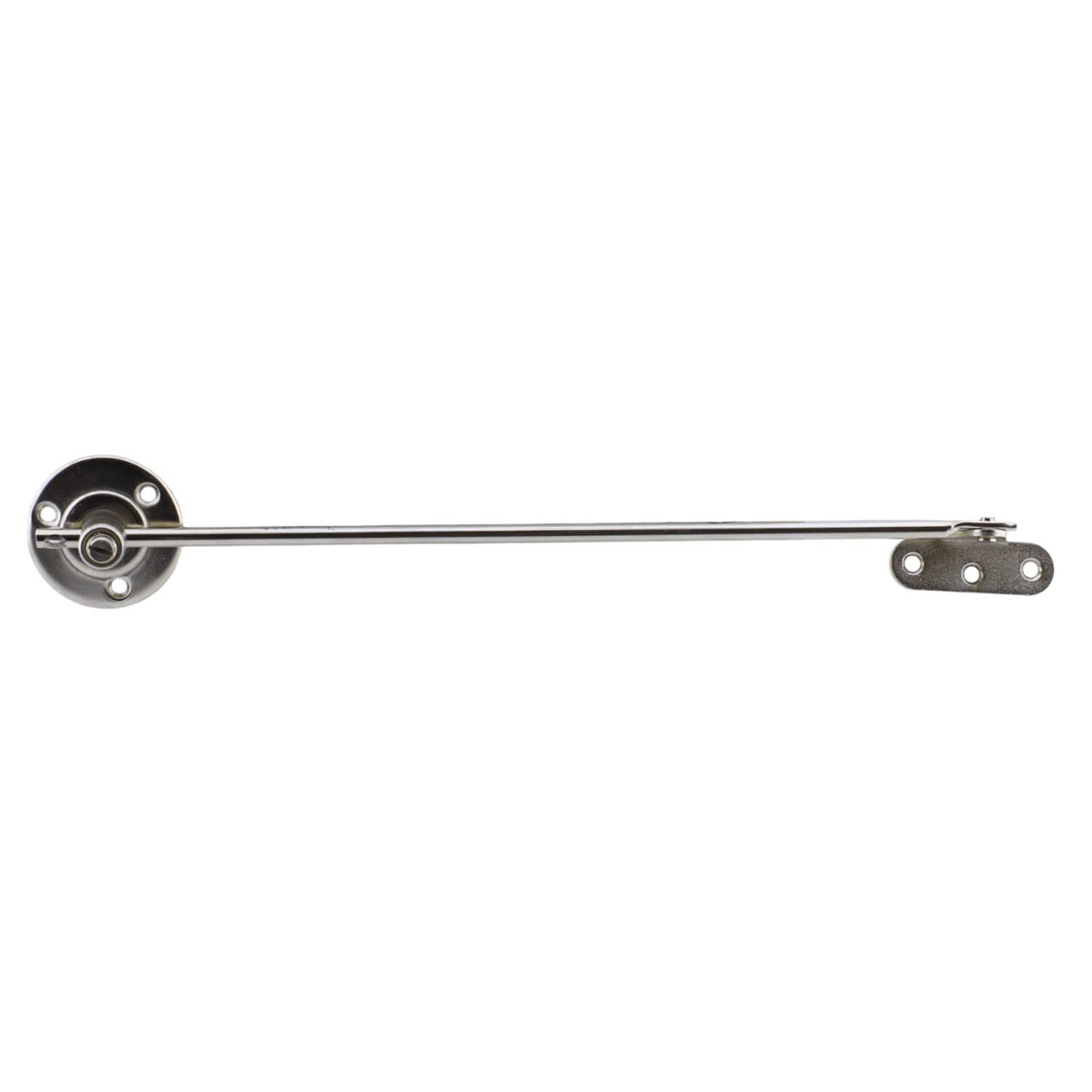 Badem10 Kalkar Kapak Makası Frenli Dolap Çekmece Metal 25 Cm Sessiz Açma Kapama Amortisör Piston Nikel Bar (1 Çift)