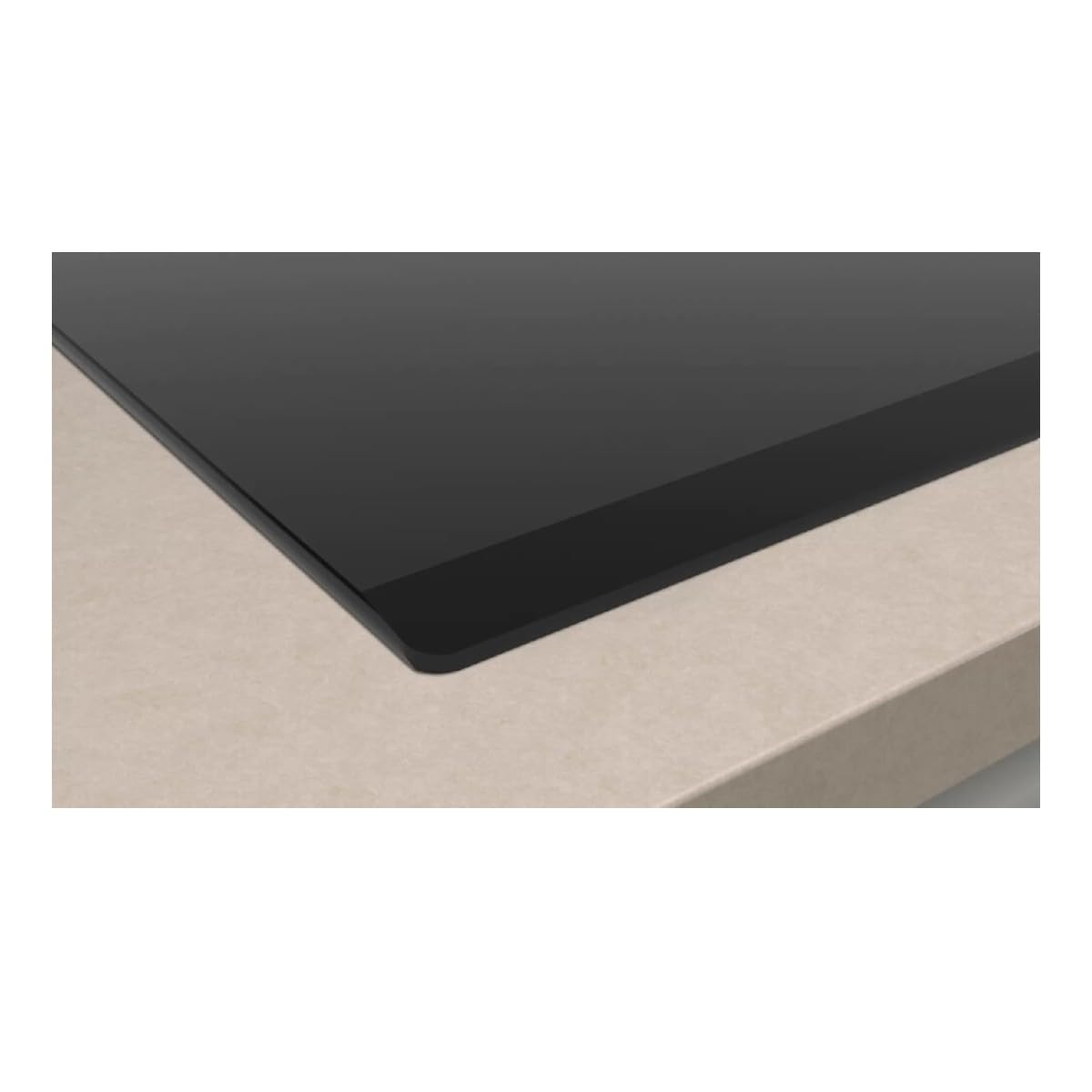 Balay 3EB714LR - Płyta Kuchenka ceramiczna, 60 cm, 2 Strefy gotowania, Duża strefa 23 cm, Przedni bezel, Sterowanie Dotykowe