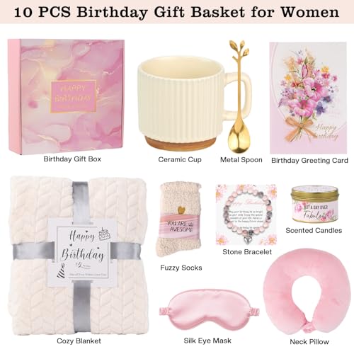 39% Off Easter Birthday Gift Basket for Women - Self Care Relaxing Set - Image 2