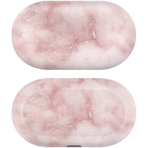 Skinit Decal Audio Skin Compatible with Samsung Galaxy Buds+ - Officially Licensed Originally Designed Blush Marble Design