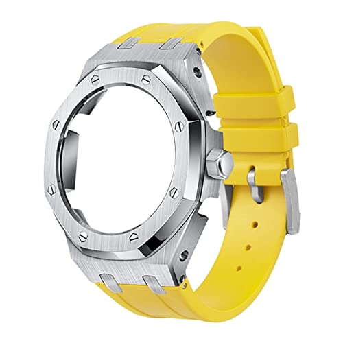 Kit GA-2100 boîtier métal bracelet silicone souple GA-2110 retrofit