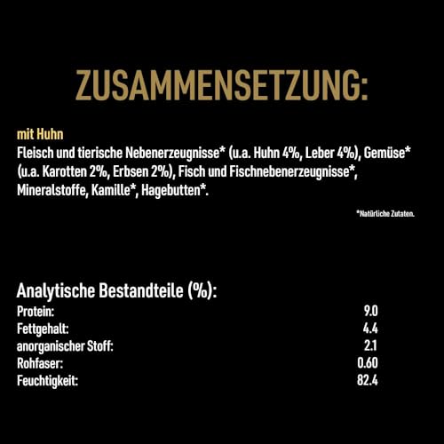 Cesar NATURAL GOODNESS Premium Bio Hunde Nassfutter in der Schale Terrine mit Huhn 16x100g