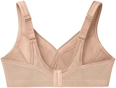 Glamorise Women's Full Figure Sports Bra, Cafe, 40 G Brown - 5