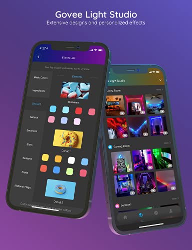 Govee 32.8Ft Led Strip Lights Rgbic App Control, Smart Led Strips With Segmented Color Control Intelligent Color Picking, Music Sync Led Lights For Bedroom, Living Room, Kitchen, Home Decor (2X16.4Ft) #TOP2