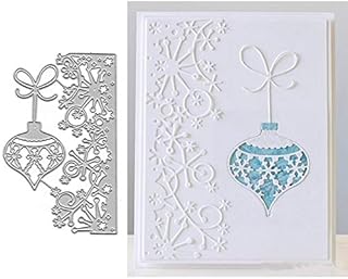 Snowflake Flower Metal Die Cuts,Merry Christmas Cutting Dies Cut Stencils for DIY Scrapbooking Album Decorative Embossing Paper Dies Card Making