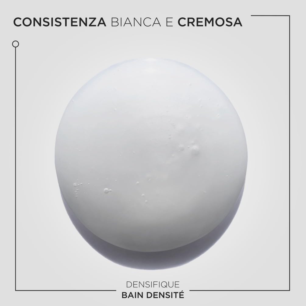 Kérastase, Densifique, Shampoo Professionale Fortificante per Capelli Privi di Densità, Capelli Corposi e Forti, Con Acido Ialuronico, Gluco Peptide e Ceramidi, Bain Densité