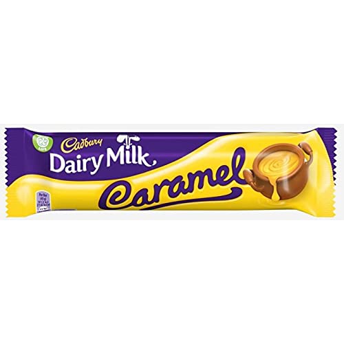 Cadbury Dairy Milk Caramel | Total 12 bars of British Chocolate Candy - Cadbury Dairy Milk Caramel