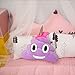 LALA HOME Emoji Unicorn Pillow | Poop Plush Toy Doll |Neat Soft Bed Pillow | Emoji Party Favors| Smiley Face Cushion|Funny April Fools Easter Gift