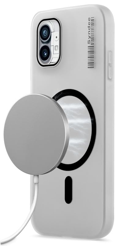 Mr. Case Back Cover for Nothing Phone 1 Elegant Frosted White Translucent Back with Wireless Charging Support | Anti-Scratch Shockproof Phone Case – Black Mr. Case Back Cover for Nothing Phone 1 Elegant Frosted White Translucent Back with Wireless Charging Support | Anti-Scratch Shockproof Phone Case – Black