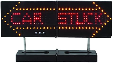 Auto Safety Alert Light Remote Control with Custom Message & Case