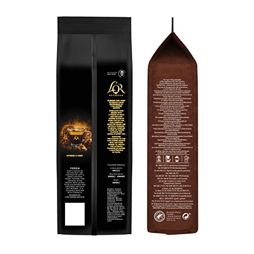 L'OR Espresso Forza Café en Grano Natural 100% Arábica - Intensidad 9 | 500g - Imagen 5