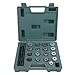 Valve Seat Reamer Tool Kit - Alloy Steel Universal for 20-30mm Valves, Includes 12 Sizes & 4 Heads