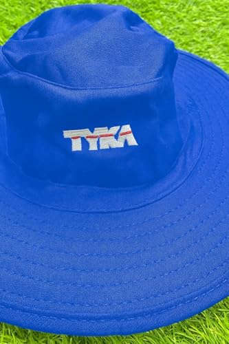 Image of TYKA Cricket Panama Hat | Wide Brim Sun Protection Hat with Sweat-Absorbent Towel Lining | Lightweight & Breathable Headwear for Cricket Matches