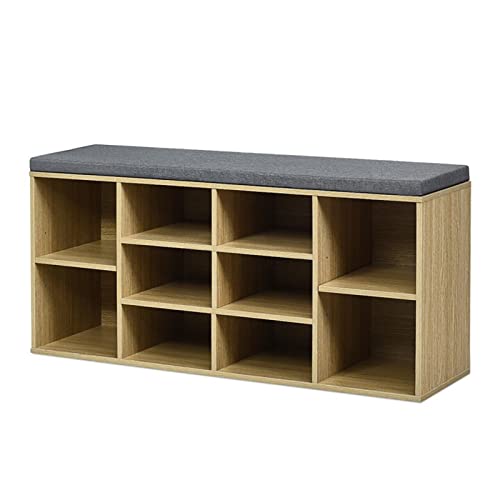 Meuble d'entrée pour rangement de chaussures et organisation maison