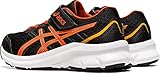 Zapatos para correr ASICS Jolt 3 PS, Zapatos para Correr, Black/Cherry Tomato, 33 EU