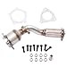 Catalytic Converters Automotive Replacement, Front Right Catalytic Converter Kit Compatible with Porsche Cayenne 2008-2010, 4.8L, Direct-Fit Catalytic Convertor (EPA Compliant)