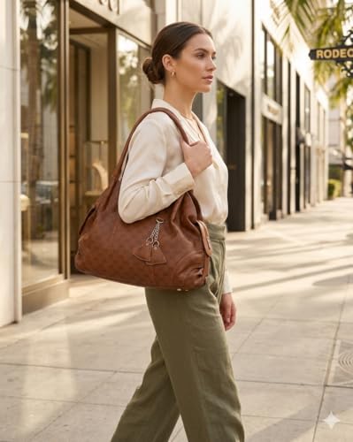 Image of Fostelo Women's Style Diva Satchel Tote Handbag for Women | Ladies Purse | Stylish Shoulder Bag | Gift For Women