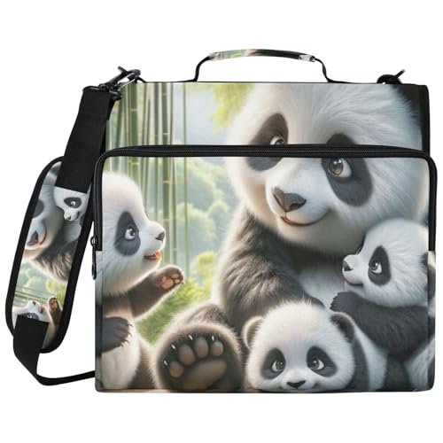 Sac de rangement panda classeur ordinateur portable étanche