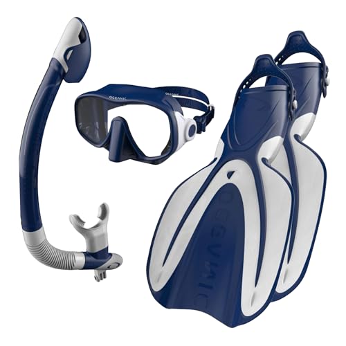 Oceanic Snorkel Set for Adults with Mask & Fins