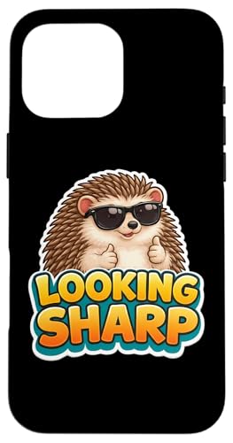 Looking Sharp Quills Hedgehog Owner Erinaceinae �T���O���X �X�}�z�P�[�X iPhone 16 Pro Max �p