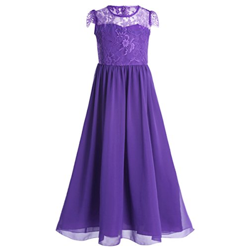 iiniim-Kids-Girls-Chiffon-Lace-Pageant-Party-Bridesmaid-Wedding-Flower-Girl-Dress-Prom-Maxi-Long-Gown-Purple-4