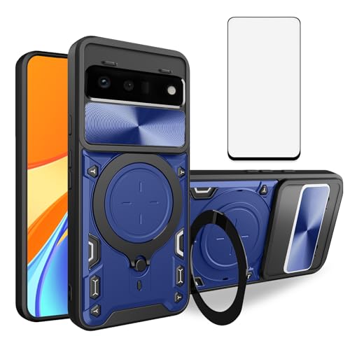 Coque de téléphone pour Google Pixel 6 Pro anti-chute avec verre inclus