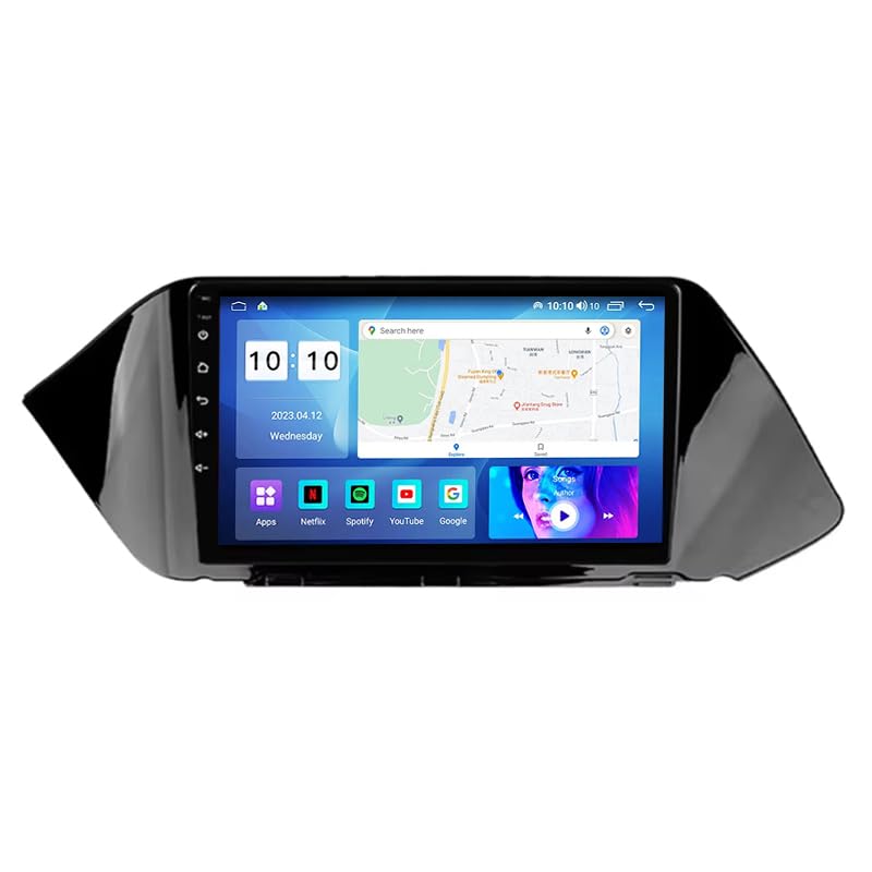 Navegador GPS y Pantalla Android 15 para Hyundai Sonata DN8 con cámara y WiFi