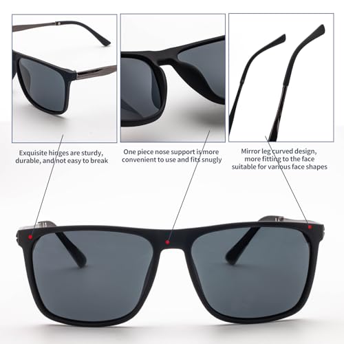 Polarized Sunglasses Men Sports Sunglasses: Men Sun Glasses Polarized UV Protection for Fishing Driving Cycling4