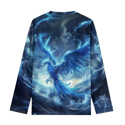 HUIACONG Boys Long Sleeve Tee Shirt Kids Children Graphic Tee for Girls2