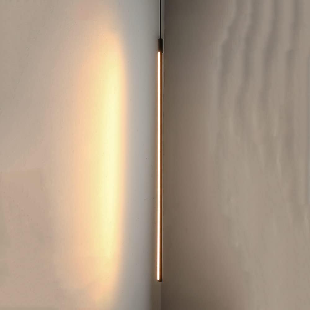Kreatywne Długie Lampy Wiszące Rurowe Czarne Lampy Sufitowe Loft Sypialnia Salon Kuchnia Nowoczesny żyrandol Led Wystrój Przemysłowy Wisząca Oprawa świetlna, Warm Light, 140Cm