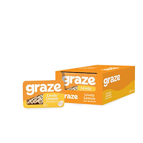 graze Lively Lemon Oat Boost 9 x 50g